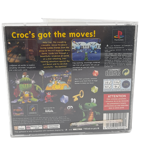 Croc Legend of the Gobbos Playstation