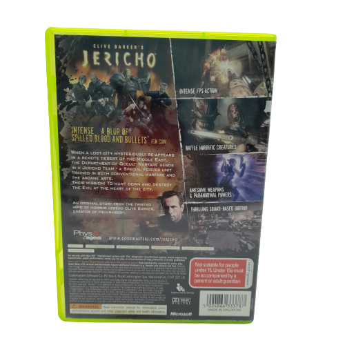 Clive Barkers Jericho - Xbox 360