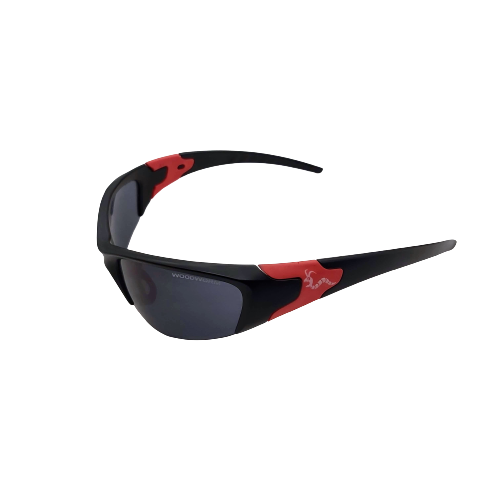 Woodworm Pro Series Sunglasses Red and Black