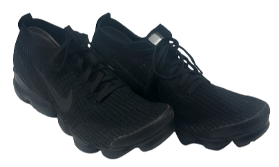Nike VaporMax Flyknit 3.0 Shoes - Black Size 11