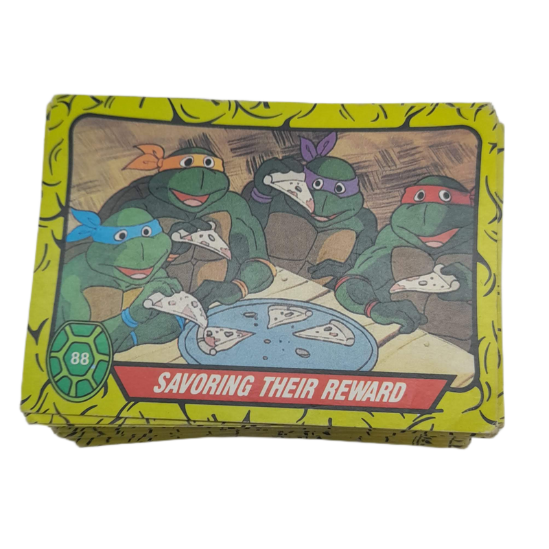Teenage Mutant Ninja Turtles 87 Of 88 Set Topps Trading Cards 1989 - Missing Card 42