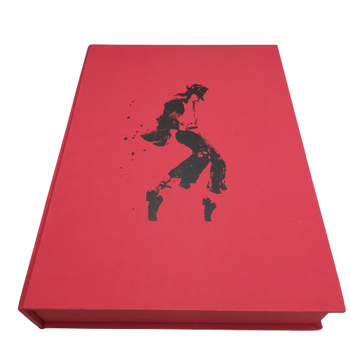 Michael Jackson Book Collectable Red 53cm x 40cm - with Glove