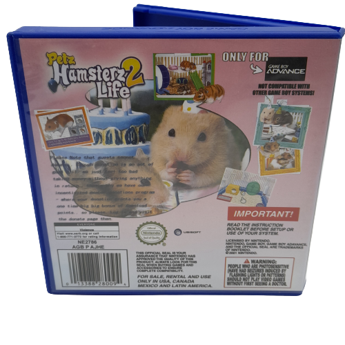 Petz Hamster Life 2 - Gameboy Advance