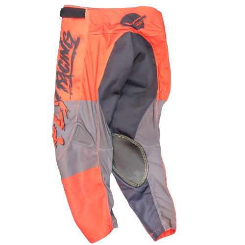 Fly Racing Motorbike Pants 22 Kinetic Red And Grey