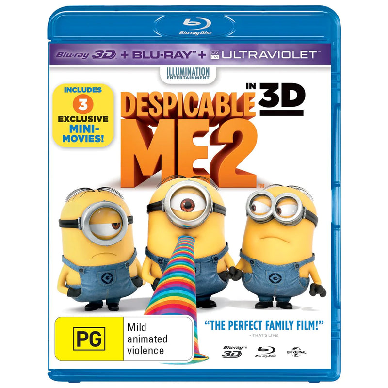 Despicable Me 2 3D- Blu-ray
