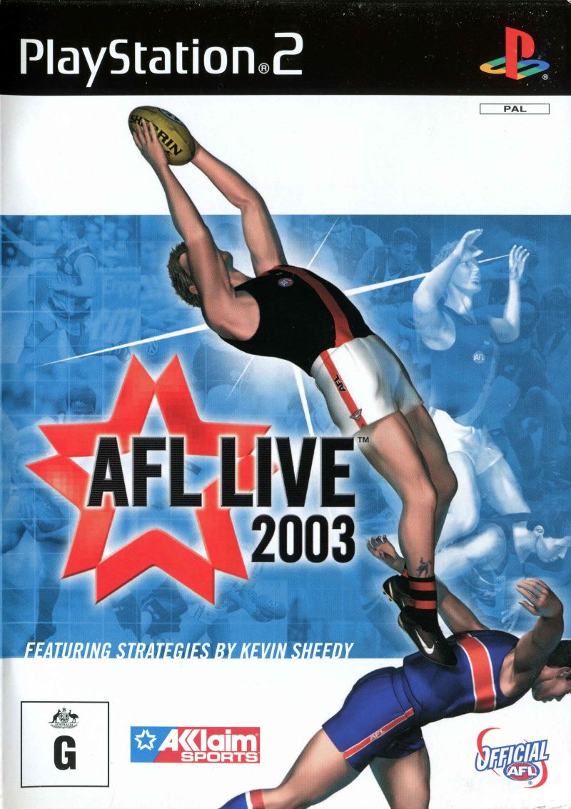 AFL Live 2003 - PS2