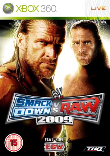 SMACK DOWN VS RAW 2009 - Xbox 360