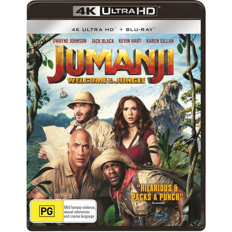 Jumanji: Welcome To The Jungle - 4K Ultra HD