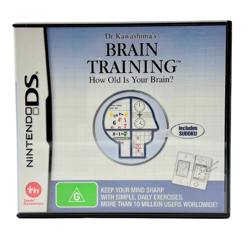 Dr Kawashima's Brain Training: How Old is Your Brain? - Nintendo DS