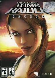 Sony PSP Lara Croft Tomb Raider : Legend - No Manual Has Dust Cover Holder