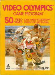 Atari 2600 Video Game Cartridge Video Olympics