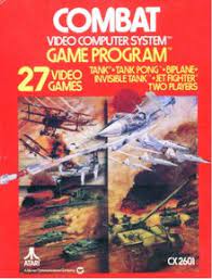 Atari 2600 Video Game Cartridge Combat