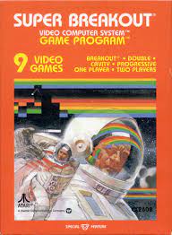 Atari 2600 Video Game Cartridge Super Breakout