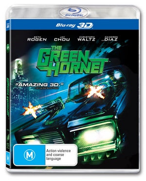 The Green Hornet 3D - Blu-ray
