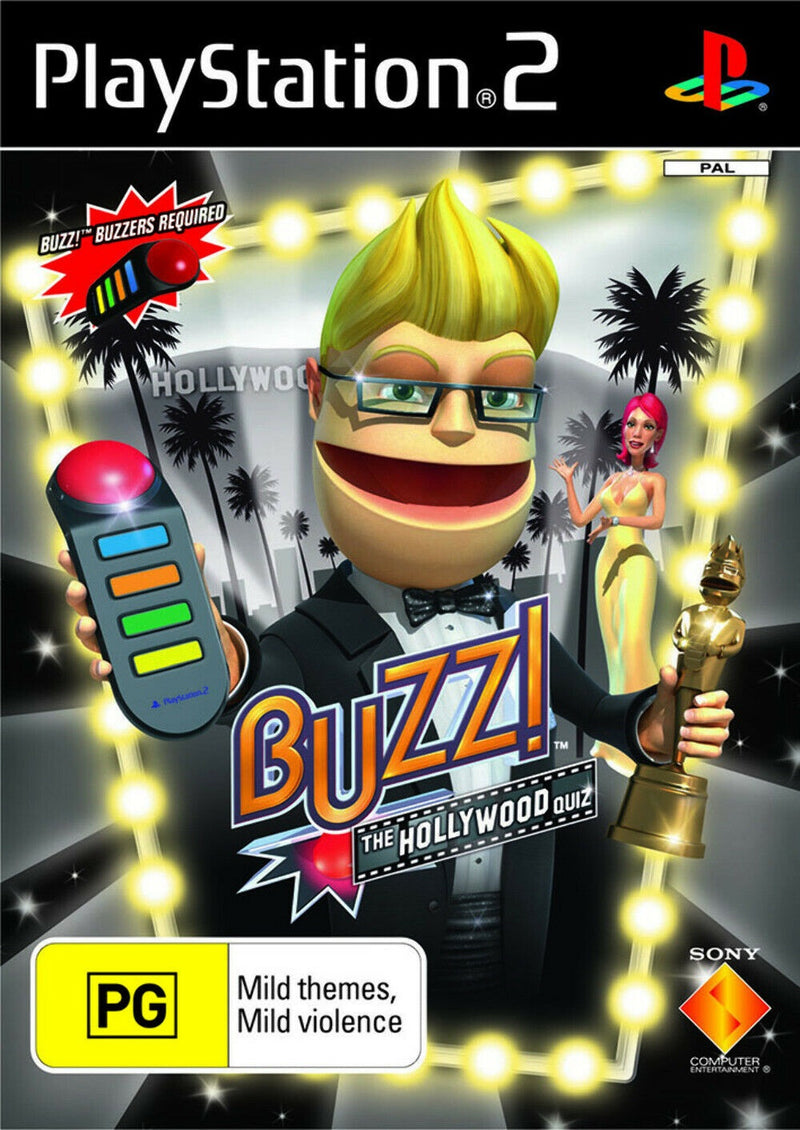 BUZZ The Hollywood Quiz - PS2